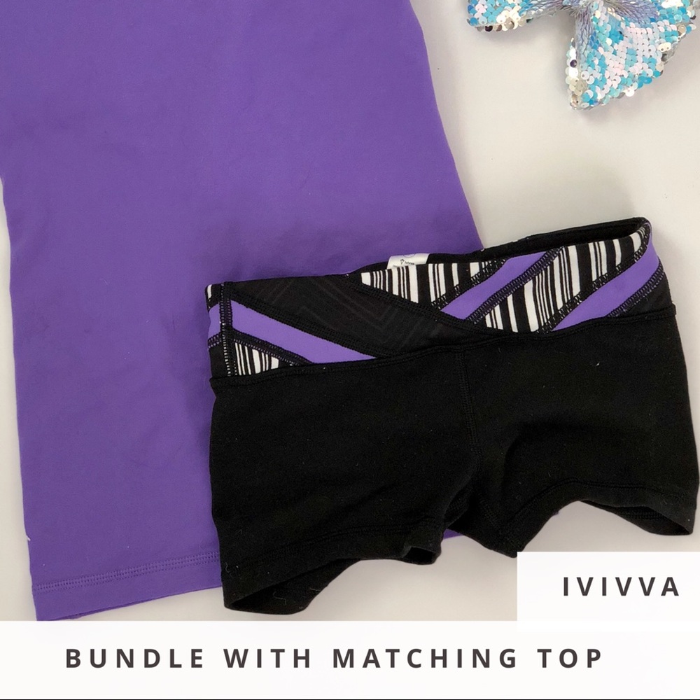 Ivivva Rhythmic Shorts (bundle w/matching tank)